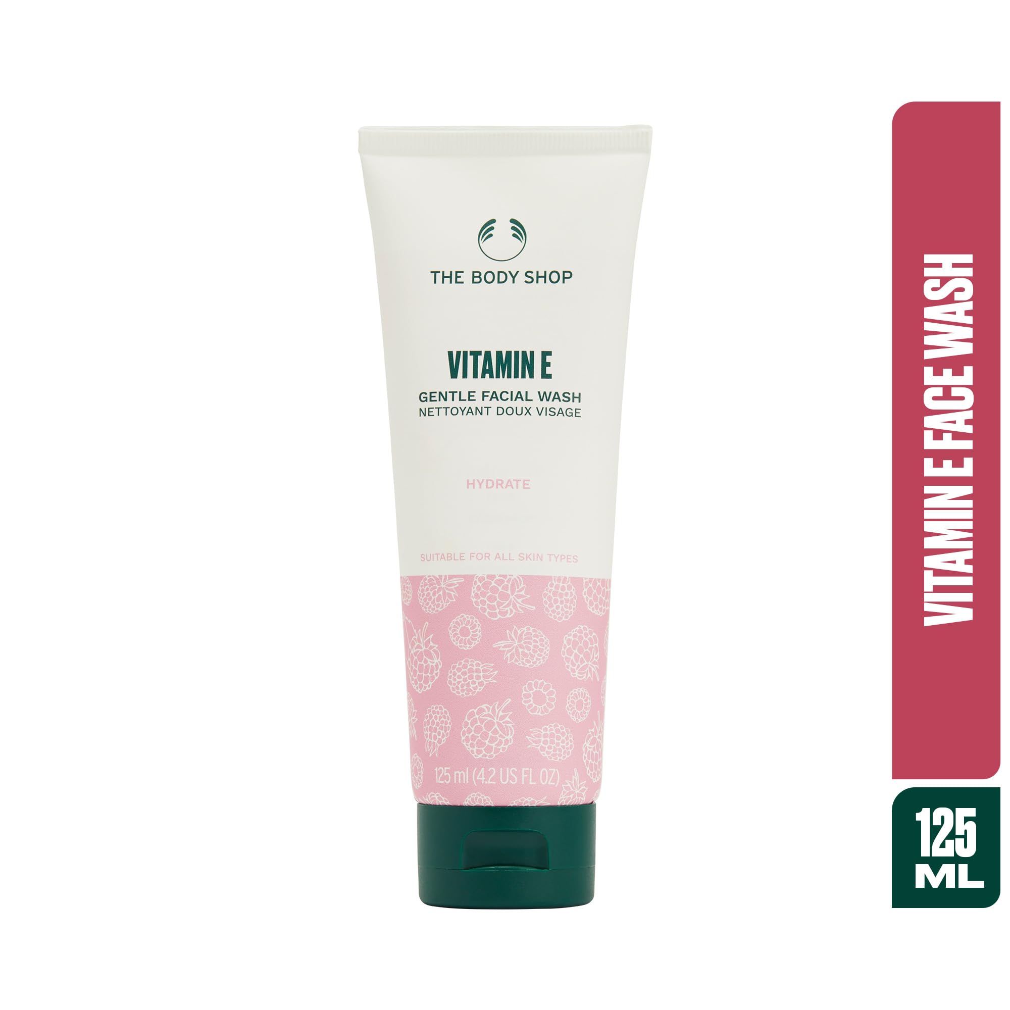 The Body Shop Vitamin E Gentle Facial Wash, 4.2 Fl Oz